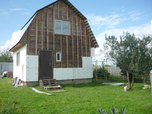Пінопласт для утеплення фасаду