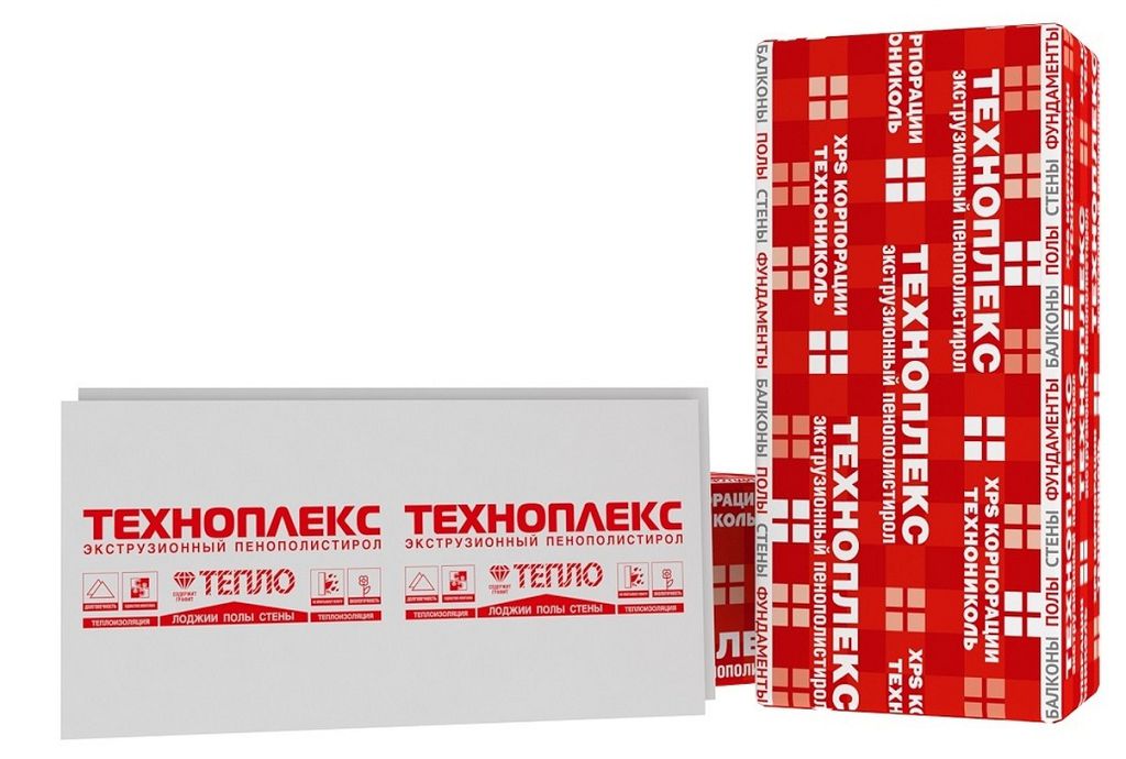 Екструдований пінополістирол XPS ТЕХНОПЛЕКС