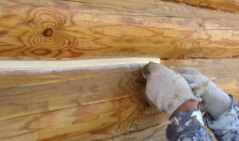 Очищення ущільнювача ганчіркою