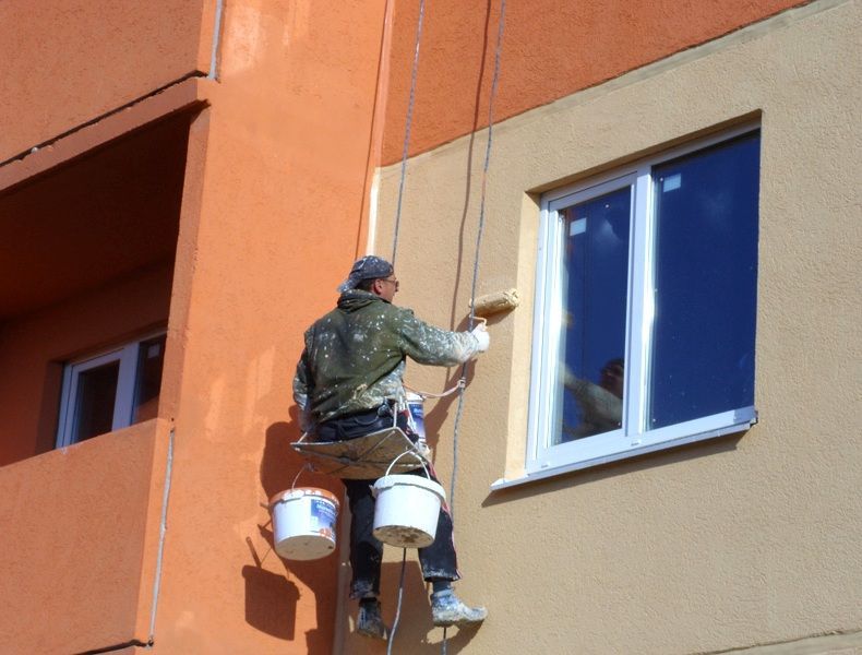 Фарбування фасаду