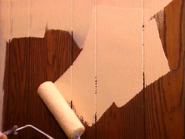 Фарбування вагонки валиком