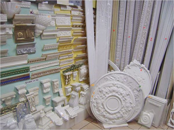 Поліуретан як основа для виготовлення ліпнини