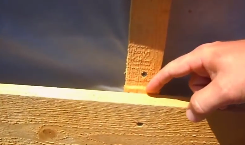 Прибита дошка