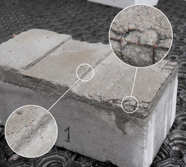 Приклад використання металевої сітки без оцинковки