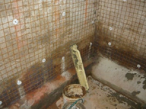 Приклад кріплення сітки