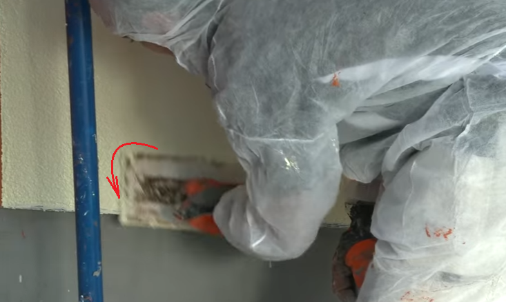 Процес затирки