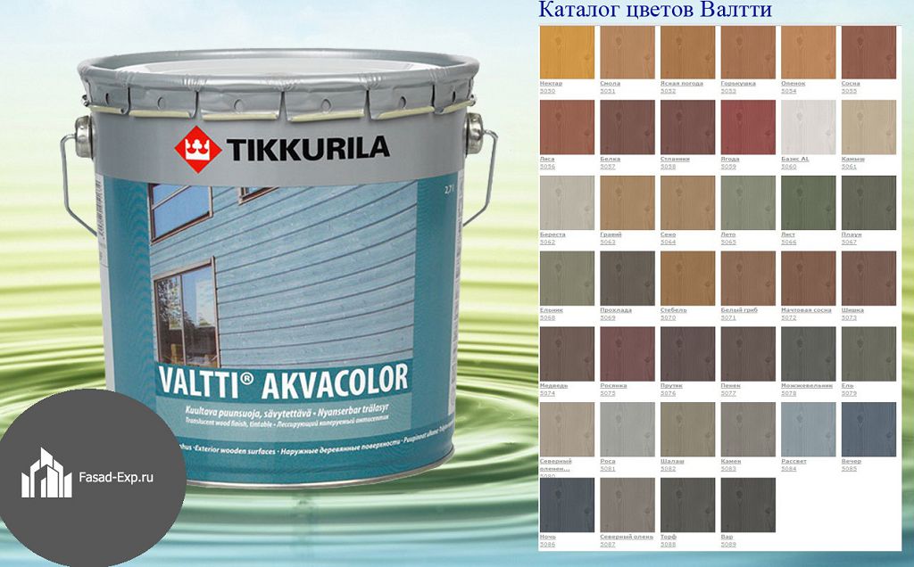 Просочення Tikkuril Valtti Aquacolor