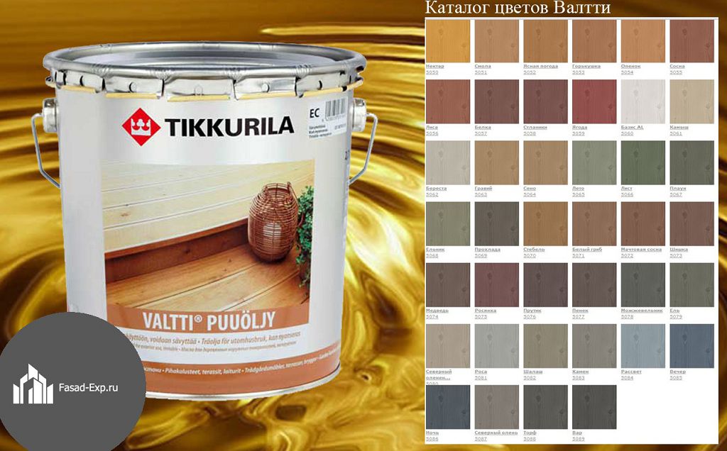 Просочення Tikkurila Valtti Wood oil