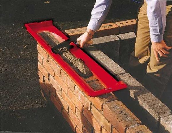 Каркас для укладання розчину і формування швів