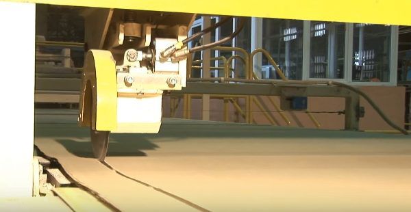 Різання рулонного фіброцементу