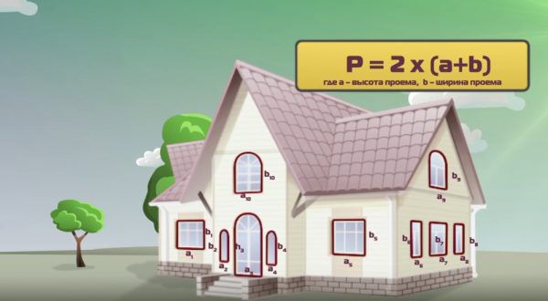 Розраховується периметр кожного отвору