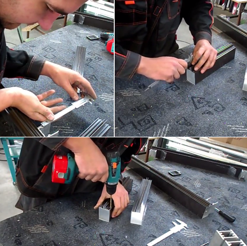 Розмітка і свердління отворів