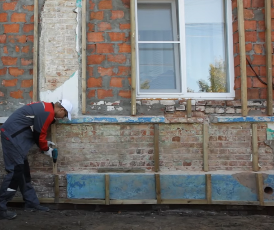 Кріпимо брусовий каркас