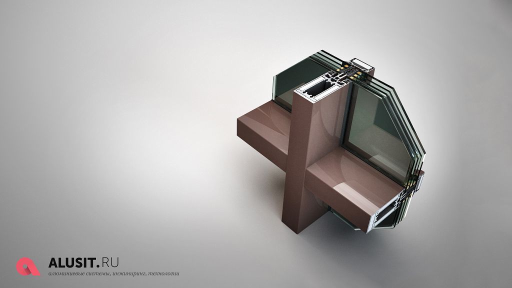 Система структурного скління Alusit