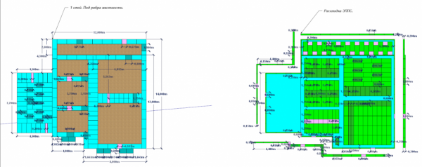 Схема розташування EPS