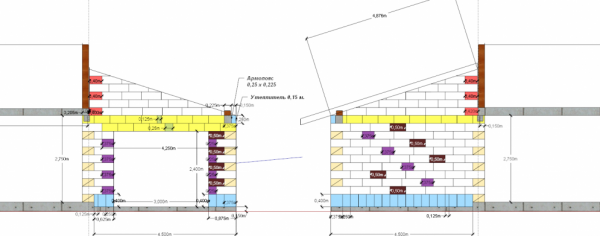 Схема планування прибудови до будинку