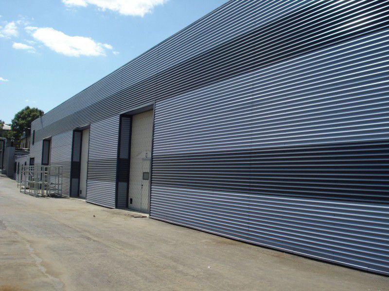 Склад з обшивкою профнастилом