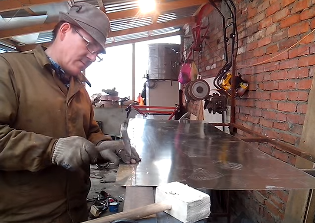 З'єднання двох оцинкованих листів