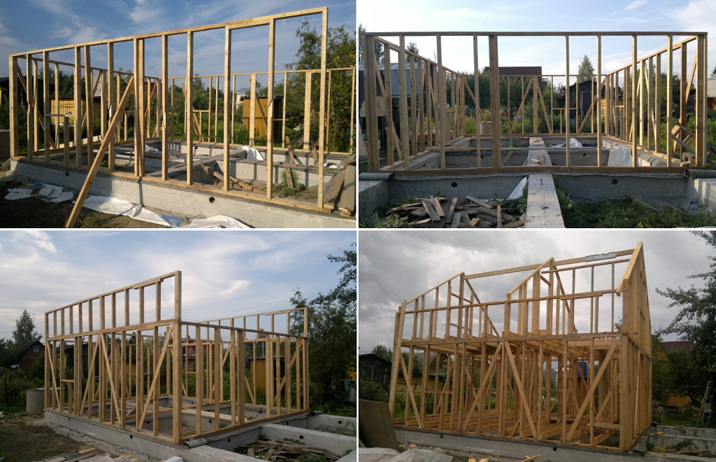 Строительство каркасного дома