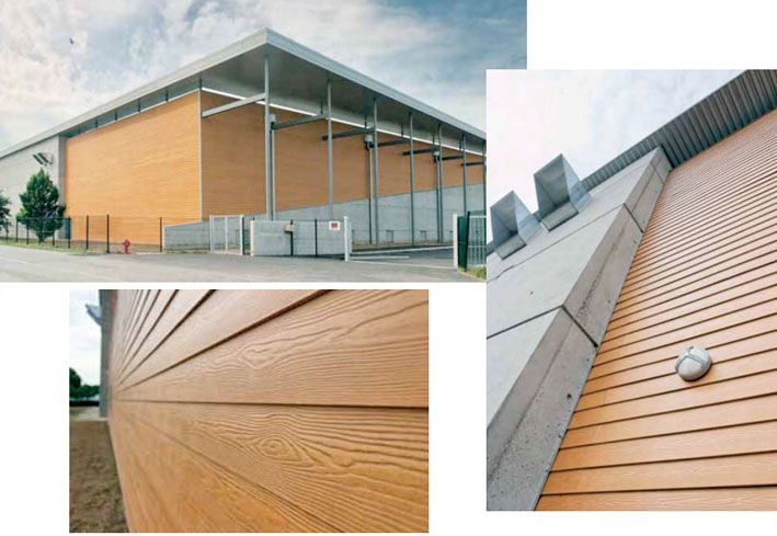 Структурований фіброцементний сайдинг