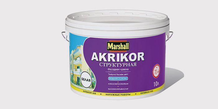 Структурна фасадна фарба