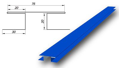 Стикувальна смуга складна