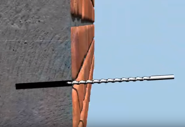 Свердління отвору під кріплення