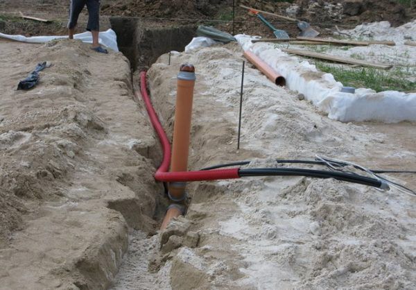 Прокладка каналізаційних труб
