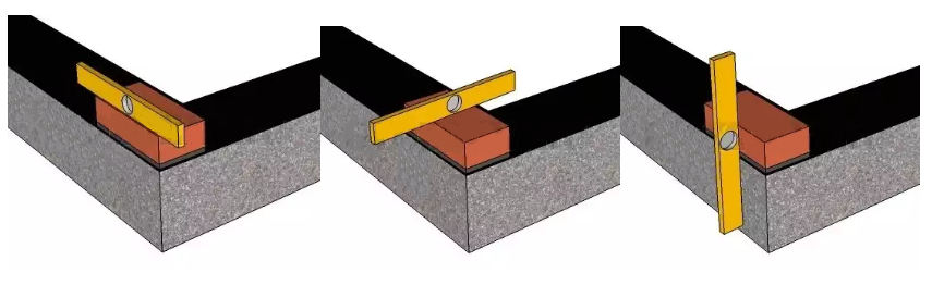 Укладання першої цегли на розчин