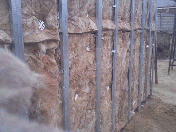 Укладання утеплювача