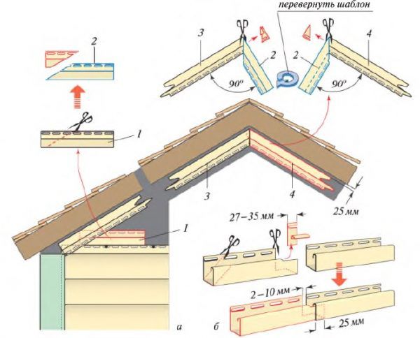 Установка J-профілю на кліщі