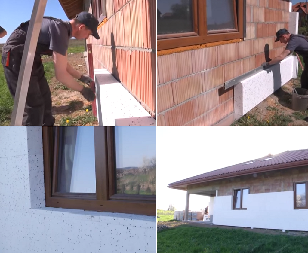 Монтаж пінопласту