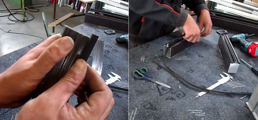 Установка пломб