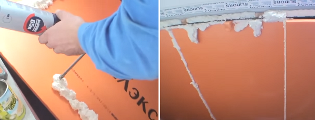 Утеплення парапету