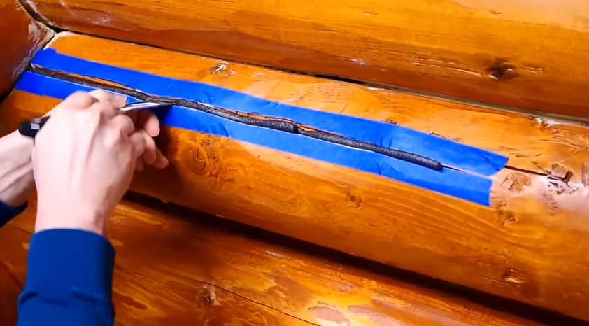 Введення шнура шпателем