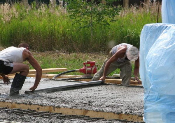 Розрівнювання розчину