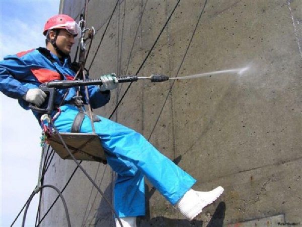 Високогідравлічний спосіб очищення