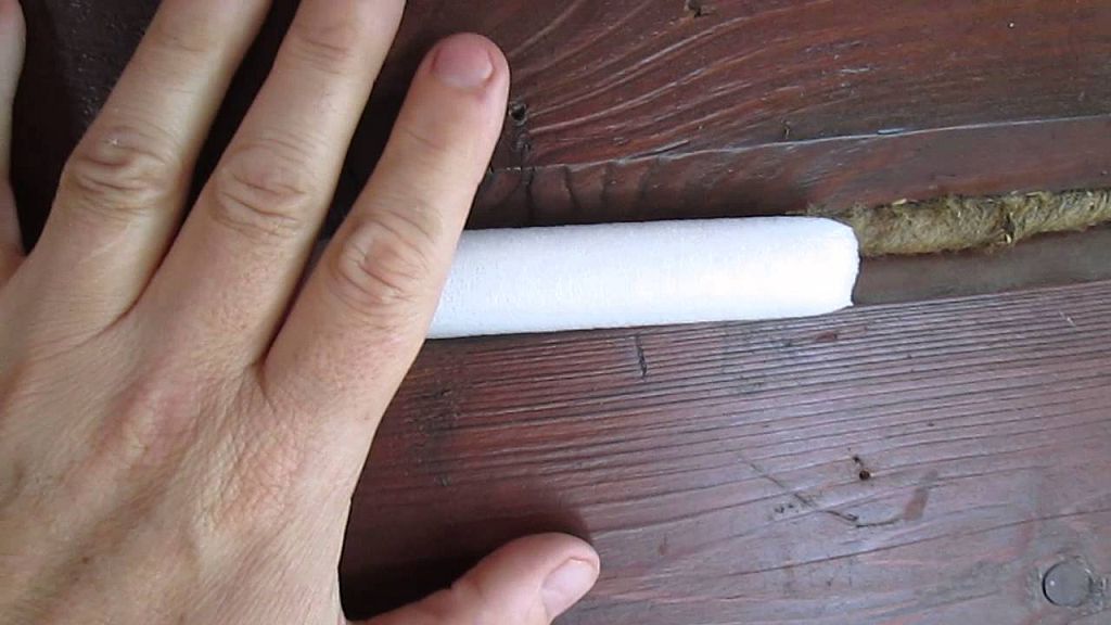 Спінений поліетиленовий трос для герметизації швів в зрубах дерев'яних будинків