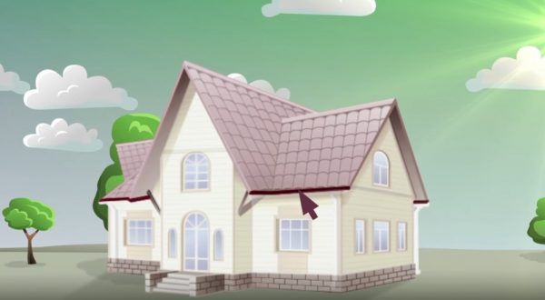 Вимірюють карнизи і фронтонні звиси