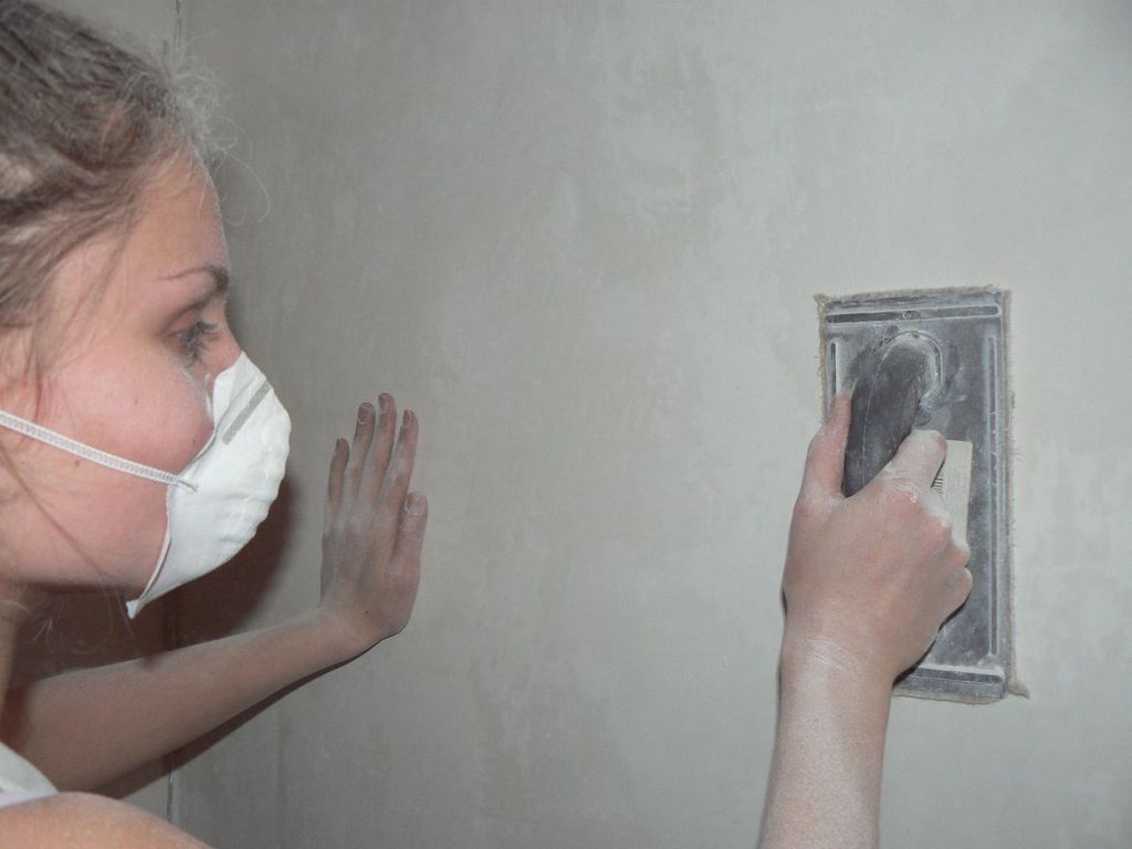 Натирання стіни поплавкою