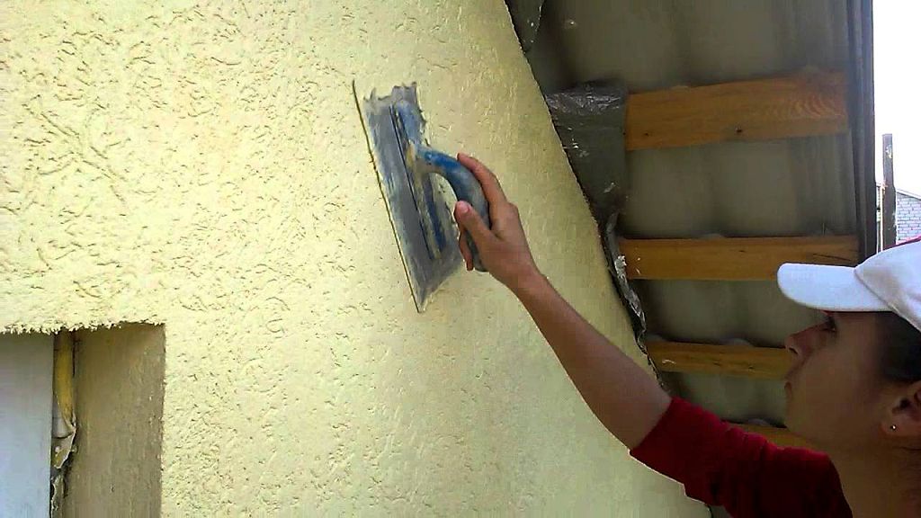 Затирка декоративної штукатурки