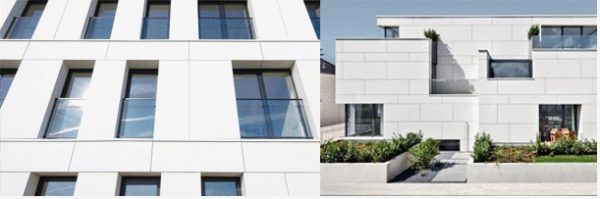 Оздоблення будівлі фіброцементною панеллю EQUITONE