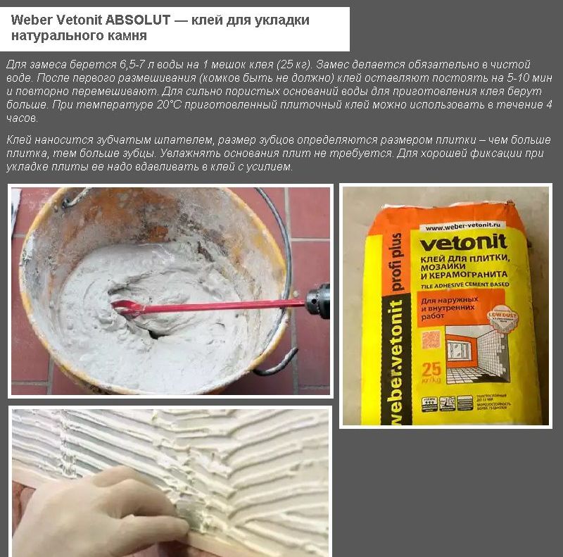 Видалення надлишків розчину