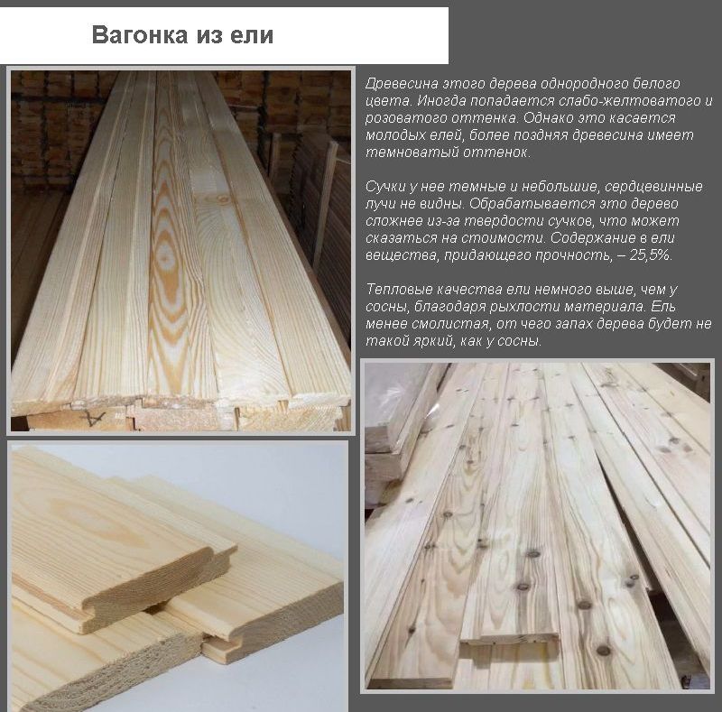 Вагонка ялина