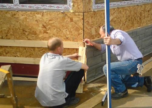 База обшивки під сайдинг