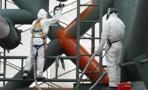 Приклад фарбування вуличних споруд