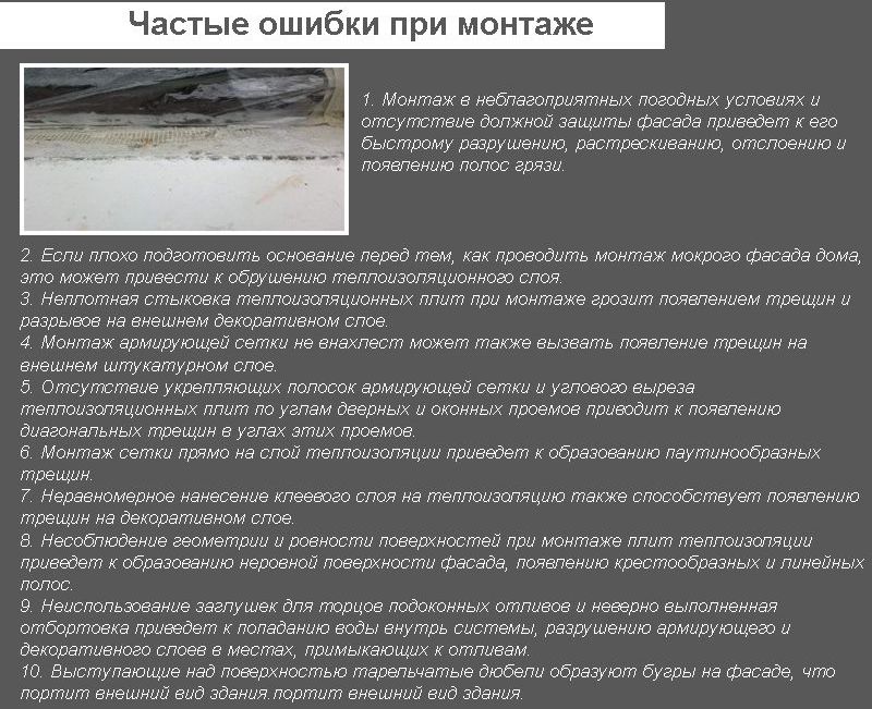 Поширені помилки встановлення