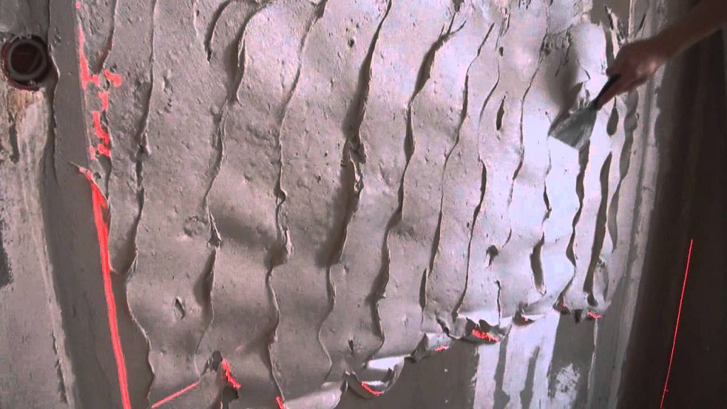 Нанесення баритової штукатурки