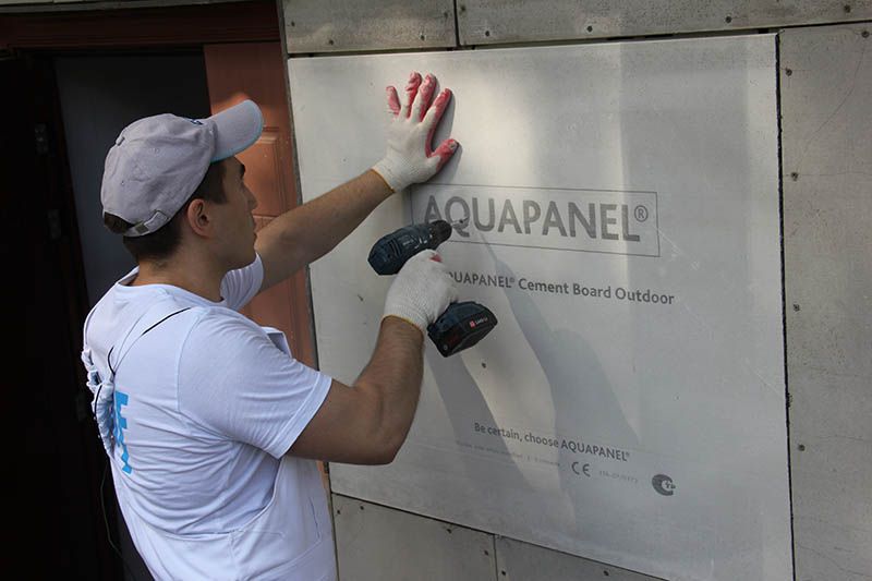 Аквапанели Knauf: монтаж