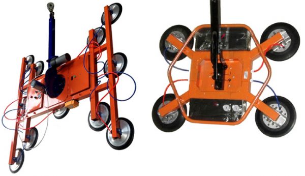 Є обладнання з великою кількістю присосок, що підвищує безпеку роботи